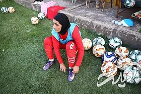 اردوی تدارکاتی تیم ملی فوتبال بانوان در اصفهان